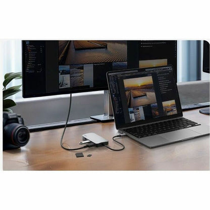 Alternate-Image5 Image for Belkin 5-Port USB-C Hub - USB-C to 2xUSB-A, 1x4K HDMI, 1xSD Reader, 1xMicroSD Reader - 5Gbps - Docking Station - Grey