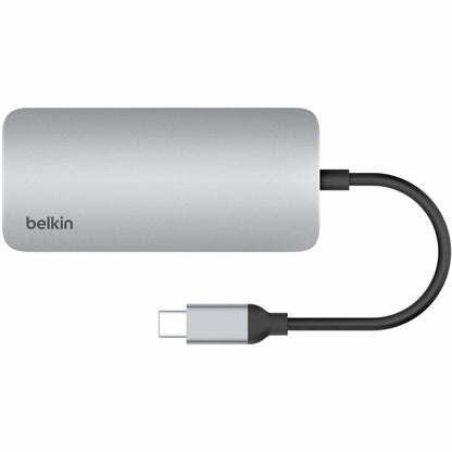 Alternate-Image3 Image for Belkin 5-Port USB-C Hub - USB-C to 2xUSB-A, 1x4K HDMI, 1xSD Reader, 1xMicroSD Reader - 5Gbps - Docking Station - Grey
