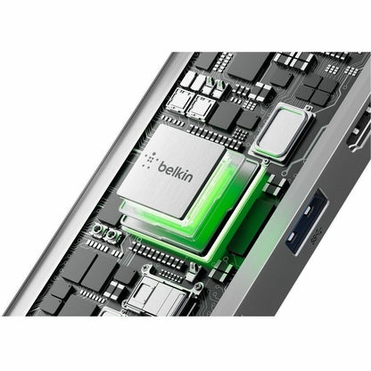 Alternate-Image8 Image for Belkin 5-Port USB-C Hub - USB-C to 2xUSB-A, 1x4K HDMI, 1xSD Reader, 1xMicroSD Reader - 5Gbps - Docking Station - Grey