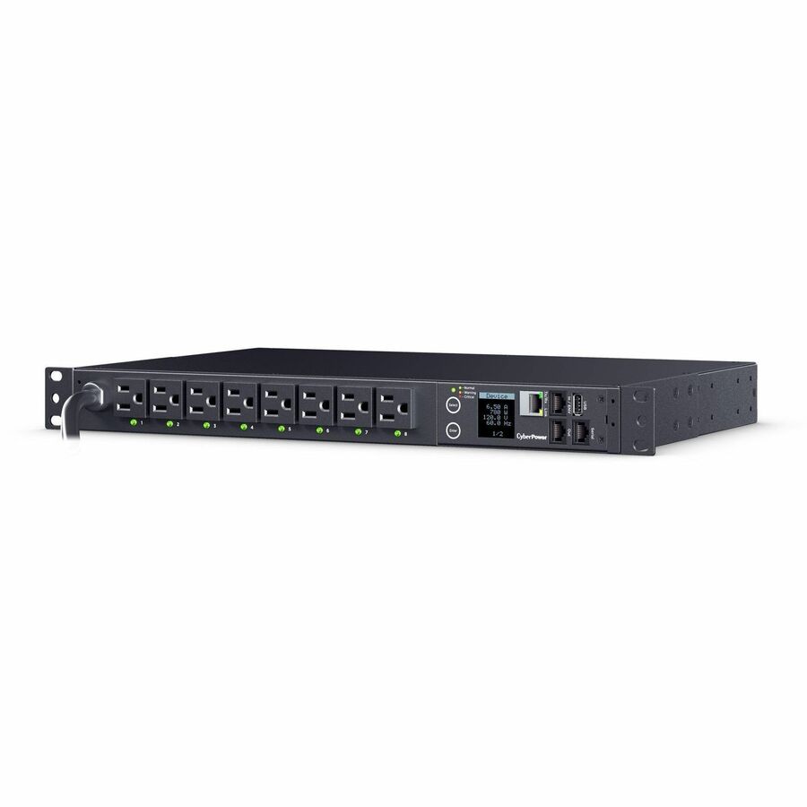 Alternate-Image1 Image for CyberPower PDU41021 Single Phase 100 - 120 VAC 15A Switched PDU