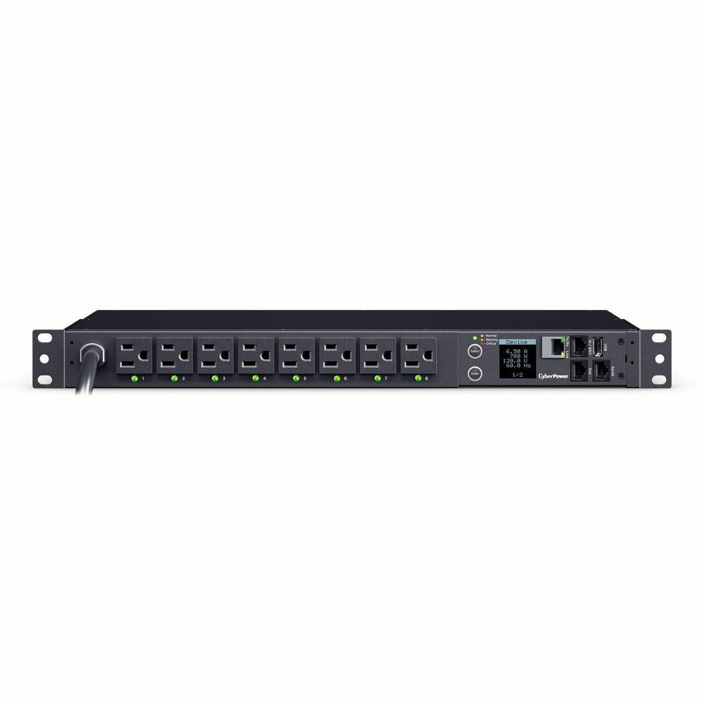 Main Image for CyberPower PDU41021 Single Phase 100 - 120 VAC 15A Switched PDU
