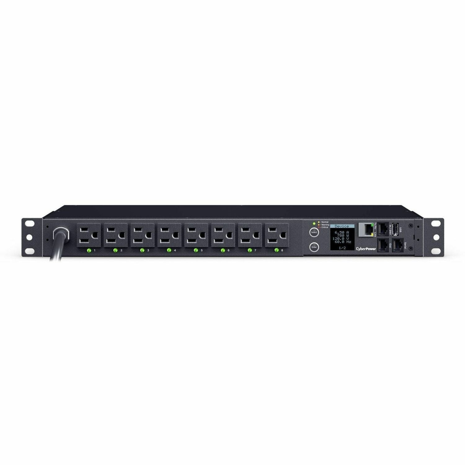Main Image for CyberPower PDU41021 Single Phase 100 - 120 VAC 15A Switched PDU