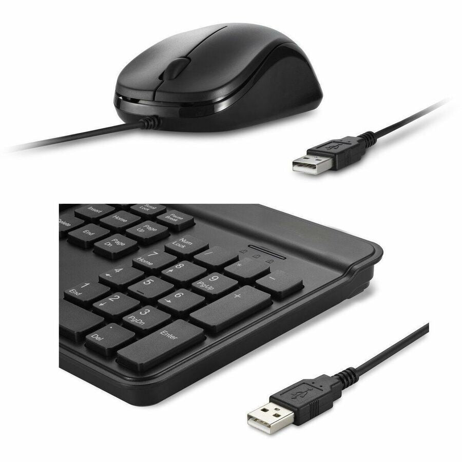Alternate-Image1 Image for Kensington Simple Solutions KM201 Wired Desktop Set -TAA