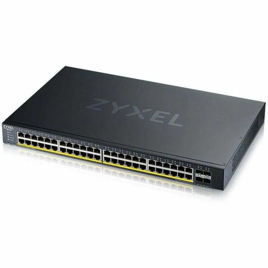Main Image for ZYXEL 48-port GbE PoE Lite-L3 Smart Managed Switch with 4 10G Uplink