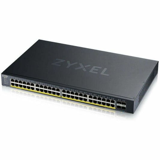 Main Image for ZYXEL 48-port GbE PoE Lite-L3 Smart Managed Switch with 4 10G Uplink