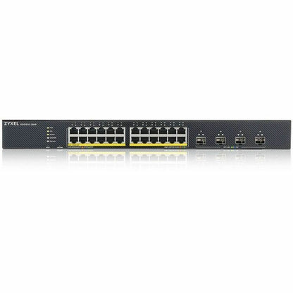 Alternate-Image2 Image for ZYXEL 24-port GbE PoE Lite-L3 Smart Managed Switch with 4 10G Uplink