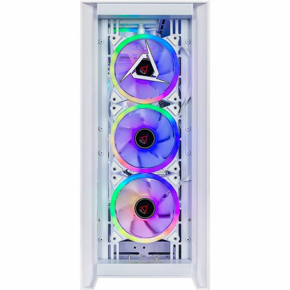 Alternate-Image1 Image for CLX SET TGMSETRTU5303WM Gaming Desktop Computer - AMD Ryzen 9 9900X - 32 GB - 2 TB SSD - Mid-tower - White