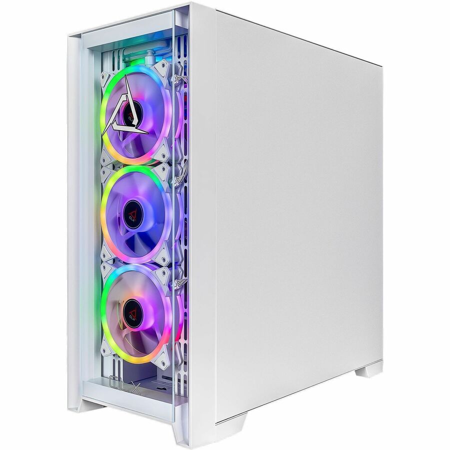 Alternate-Image3 Image for CLX SET TGMSETRTU5303WM Gaming Desktop Computer - AMD Ryzen 9 9900X - 32 GB - 2 TB SSD - Mid-tower - White