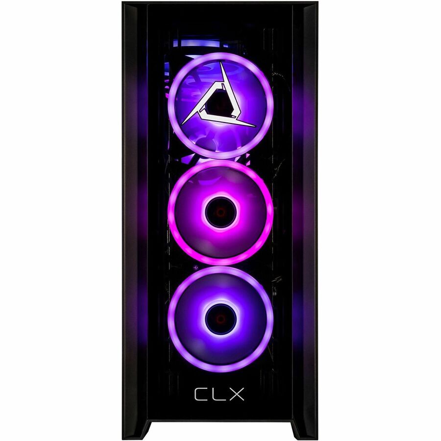 Alternate-Image1 Image for CLX SET TGMSETRTA5302BM Gaming Desktop Computer - AMD Ryzen 7 7800X3D - 32 GB - 2 TB SSD - Mid-tower - Black
