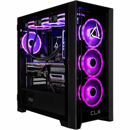 Main Image for CLX SET TGMSETRTA5302BM Gaming Desktop Computer - AMD Ryzen 7 7800X3D - 32 GB - 2 TB SSD - Mid-tower - Black