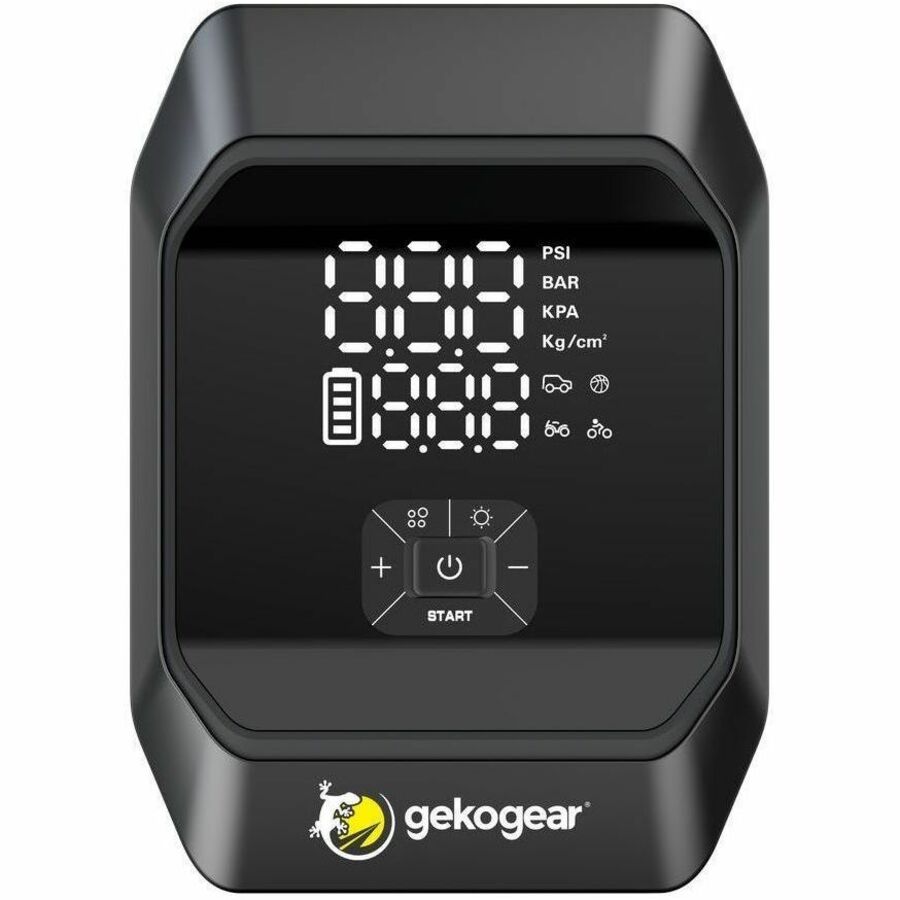 Front Image for GekoGear AirFlux 300 - 2-in-1 Portable Air Pump & Jump Starter