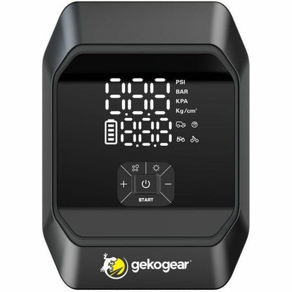 Front Image for GekoGear AirFlux 300 - 2-in-1 Portable Air Pump & Jump Starter