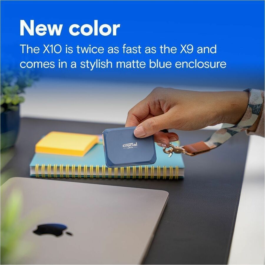 Alternate-Image5 Image for Crucial X10 2 TB Portable Solid State Drive - External
