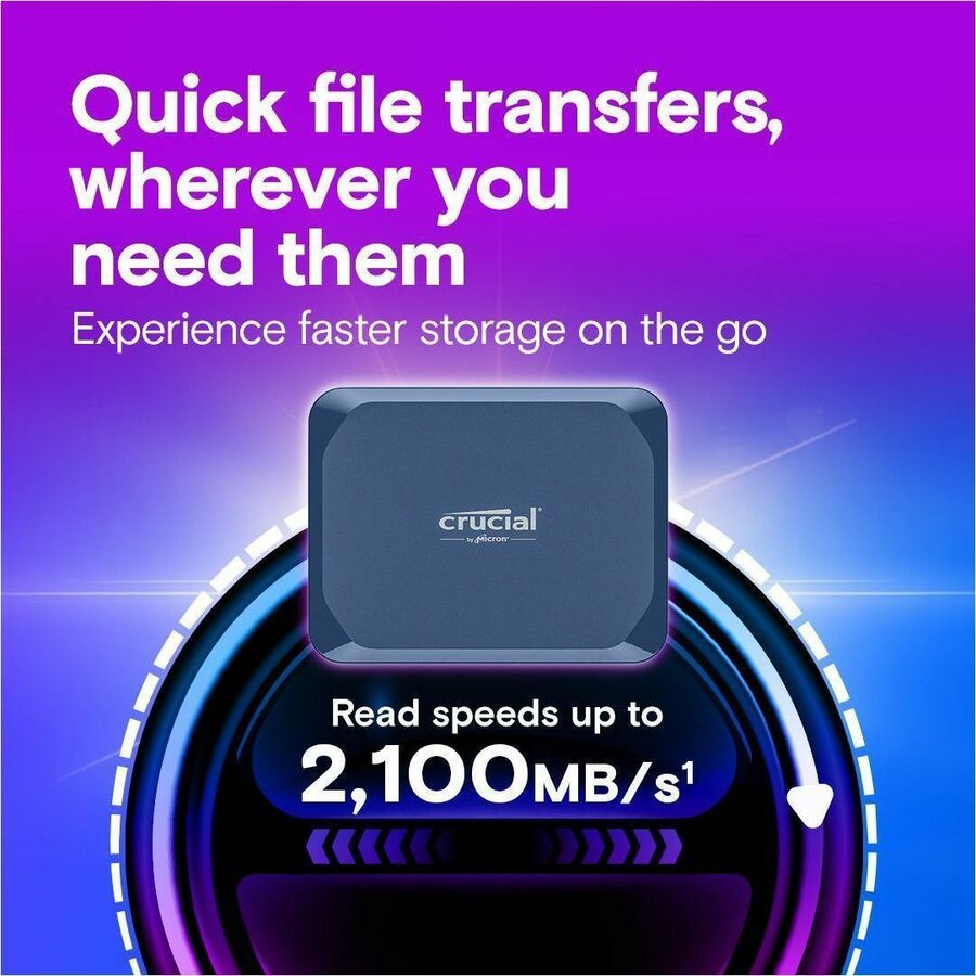 Alternate-Image3 Image for Crucial X10 4 TB Portable Solid State Drive - External