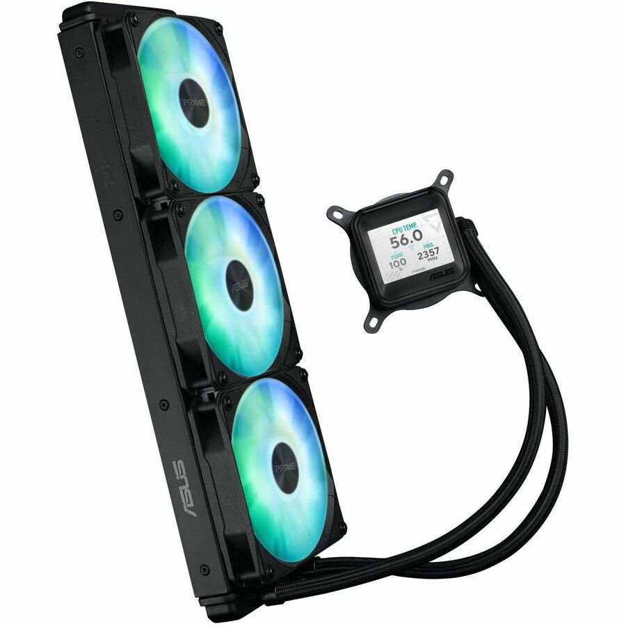 Alternate-Image5 Image for Asus PRIME LC 360 ARGB LCD Cooling Fan/Radiator/Water Block/Pump