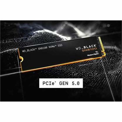 Alternate-Image2 Image for Western Digital Black SN8100 WDS100T1X0M-00CMT0 1 TB Solid State Drive - M.2 2280 Internal - PCI Express NVMe (PCI Express NVMe 5.0 x4)