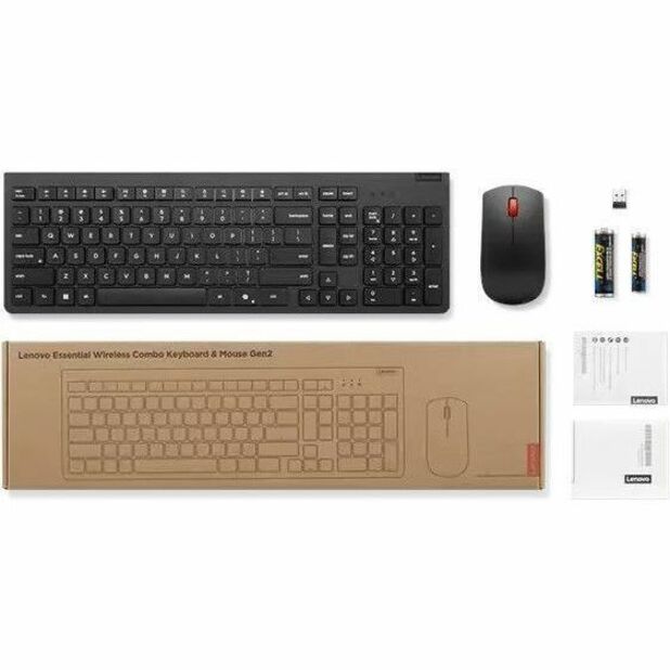 Alternate-Image5 Image for Lenovo Essential Wireless Combo Keyboard & Mouse Gen2 Black-US_English