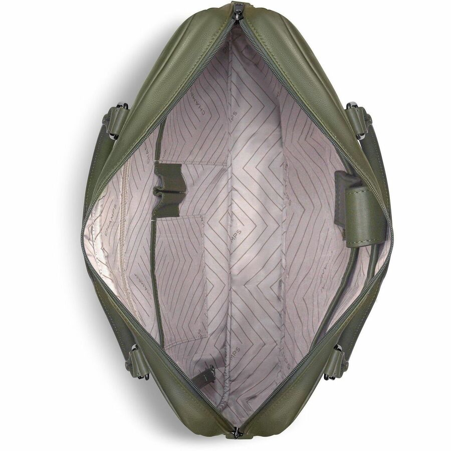 Alternate-Image1 Image for Champs Onyx Carrying Case (Briefcase) for 11" to 15.6" Notebook - Khaki