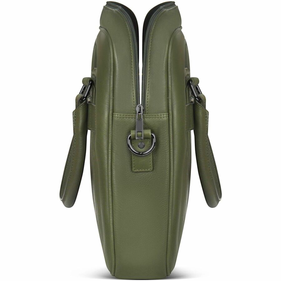 Alternate-Image3 Image for Champs Onyx Carrying Case (Briefcase) for 11" to 15.6" Notebook - Khaki
