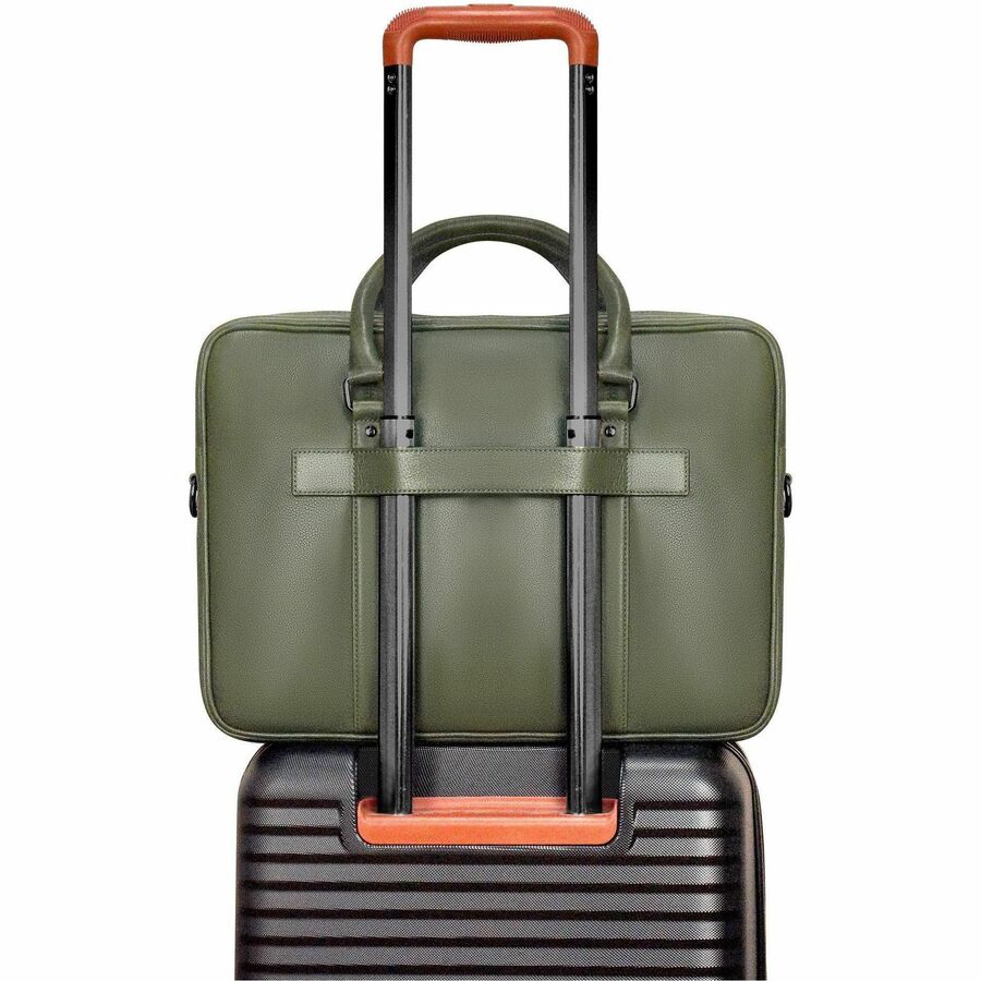 Alternate-Image2 Image for Champs Onyx Carrying Case (Briefcase) for 11" to 15.6" Notebook - Khaki