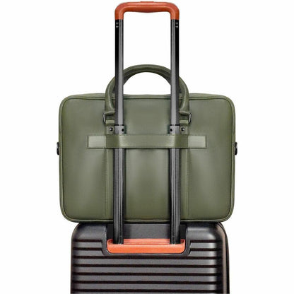 Alternate-Image2 Image for Champs Onyx Carrying Case (Briefcase) for 11" to 15.6" Notebook - Khaki