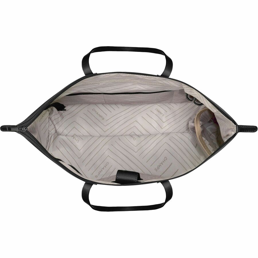 Alternate-Image1 Image for Champs Onyx Carrying Case (Tote) for 11" to 15.6" Notebook - Black