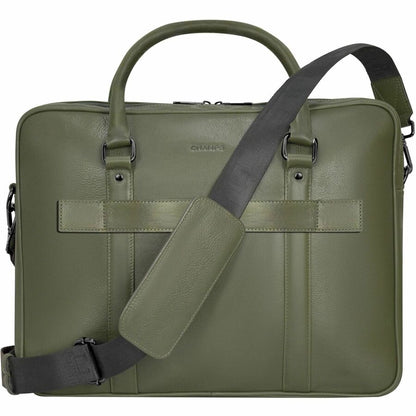 Rear Image for Champs Onyx Carrying Case (Briefcase) for 11" to 15.6" Notebook - Khaki