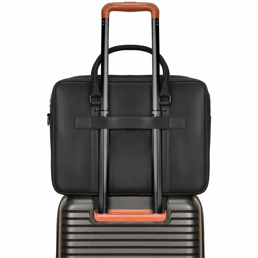Alternate-Image2 Image for Champs Onyx Carrying Case (Briefcase) for 11" to 15.6" Notebook - Black