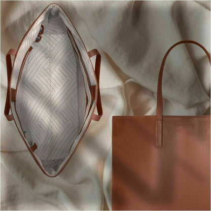 Alternate-Image3 Image for Champs Onyx Carrying Case (Tote) for 11" to 15.6" Notebook - Brown