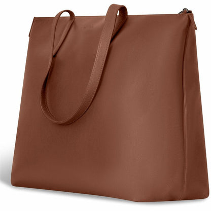 Left Image for Champs Onyx Carrying Case (Tote) for 11" to 15.6" Notebook - Brown