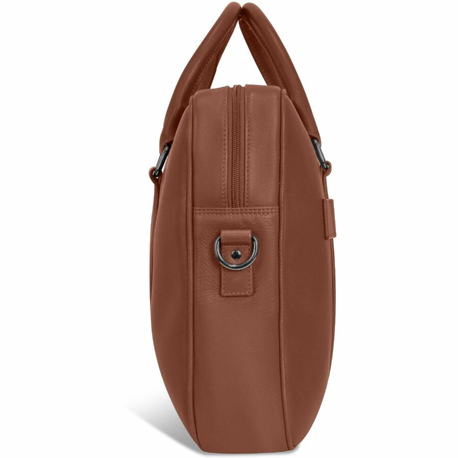Left Image for Champs Onyx Carrying Case (Briefcase) for 11" to 15.6" Notebook - Brown