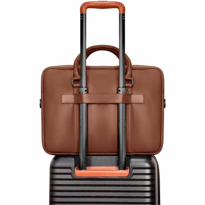Alternate-Image4 Image for Champs Onyx Carrying Case (Briefcase) for 11" to 15.6" Notebook - Brown