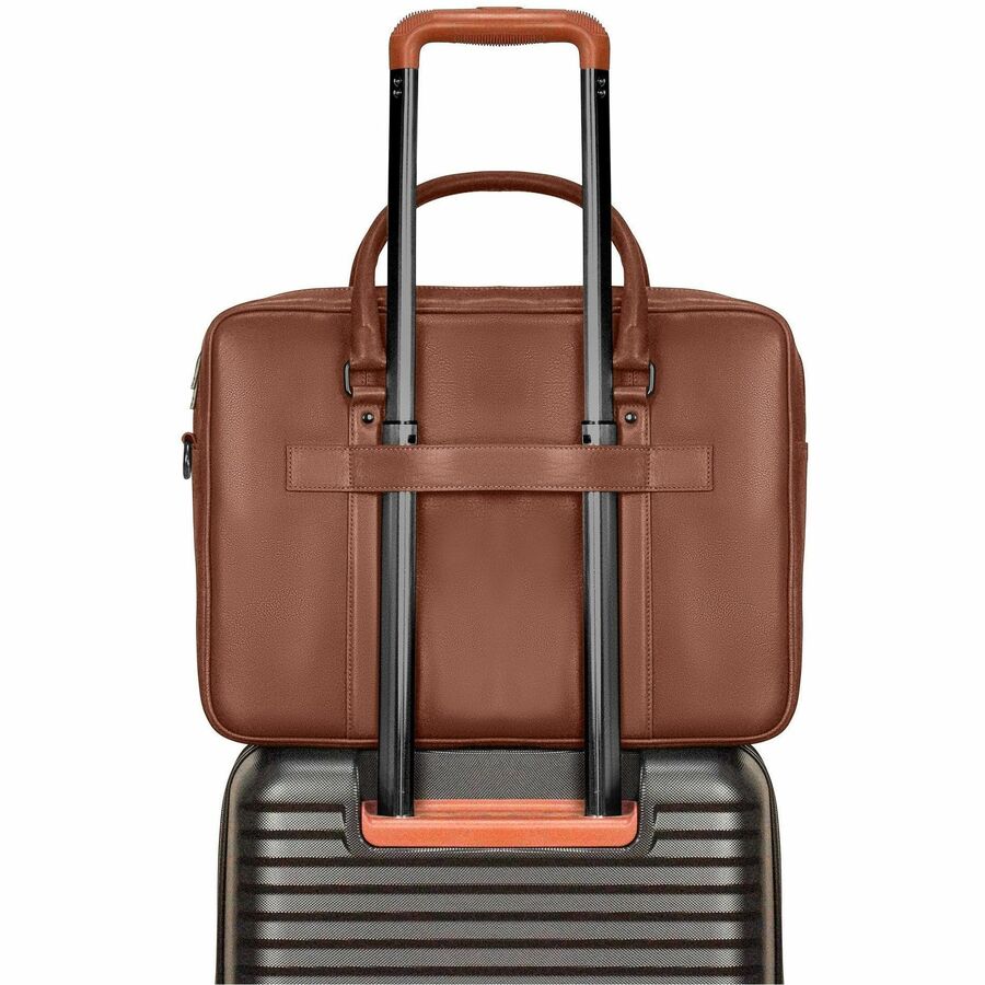 Alternate-Image4 Image for Champs Onyx Carrying Case (Briefcase) for 11" to 15.6" Notebook - Brown