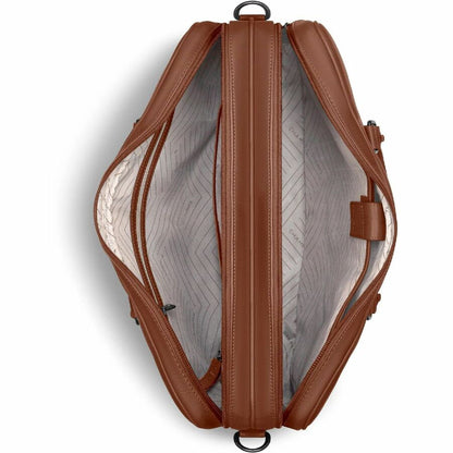 Alternate-Image1 Image for Champs Onyx Carrying Case (Briefcase) for 11" to 15.6" Notebook - Brown