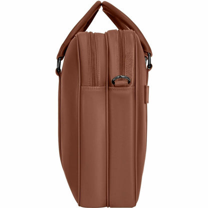 Left Image for Champs Onyx Carrying Case (Briefcase) for 11" to 15.6" Notebook - Brown