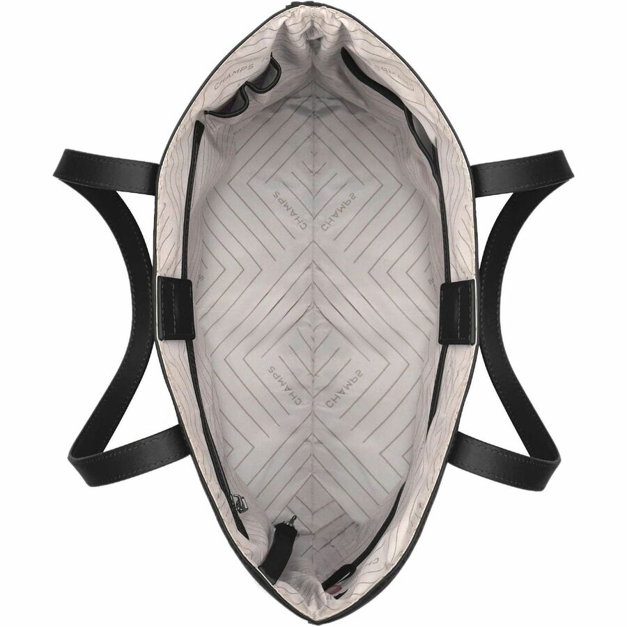 Alternate-Image1 Image for Champs Onyx Carrying Case (Tote) for 11" to 15.6" Notebook - Black