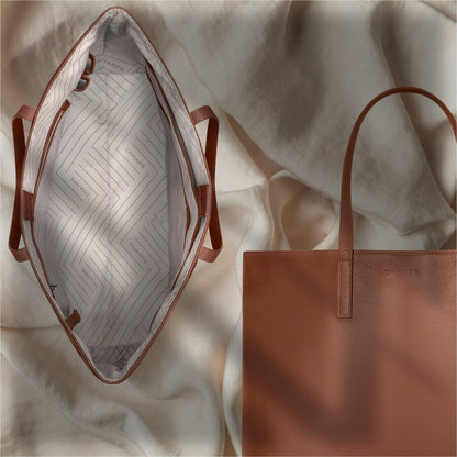 Alternate-Image3 Image for Champs Onyx Carrying Case (Tote) for 11" to 15.6" Notebook - Brown