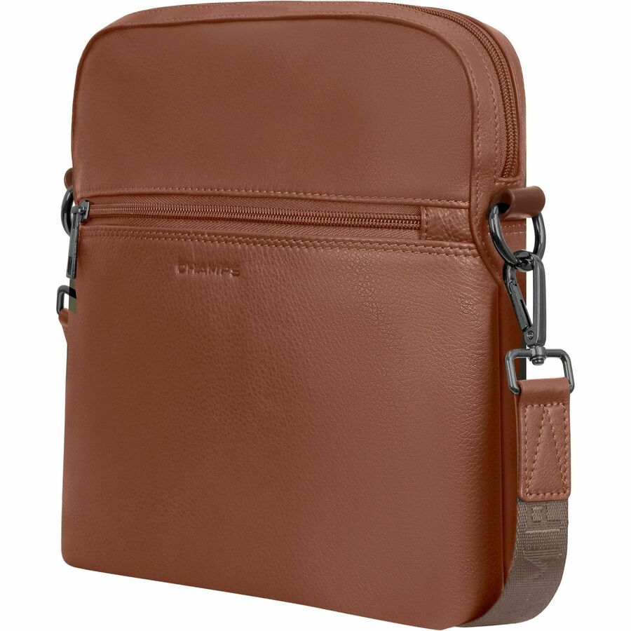 Left Image for Champs Onyx Carrying Case - Brown
