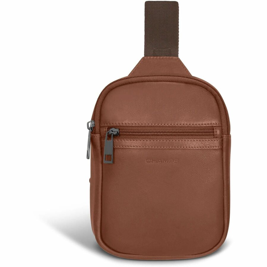 Front Image for Champs Onyx Carrying Case (Holster) Accessories - Brown