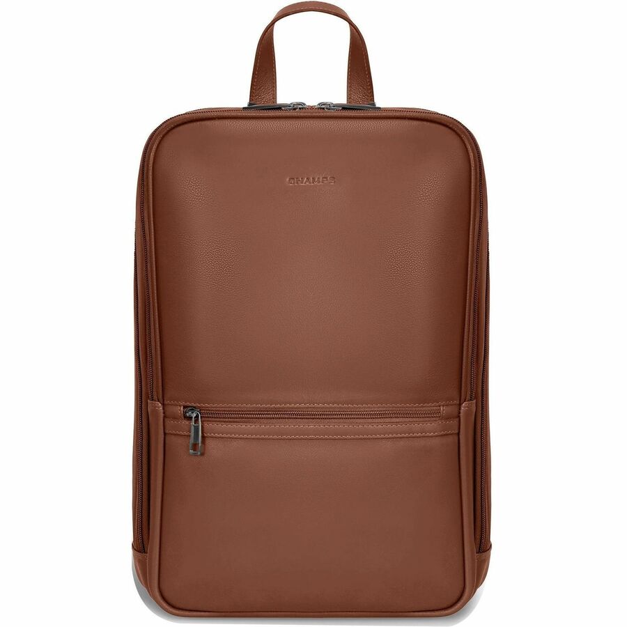 Front Image for Champs Onyx Carrying Case (Backpack) for 11" to 15.6" Notebook - Brown