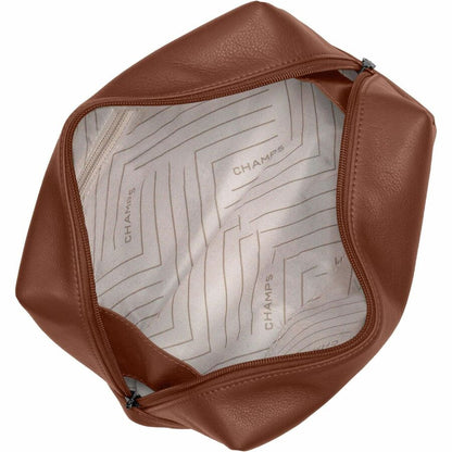 Alternate-Image1 Image for Champs Onyx Carrying Case Toiletries - Brown