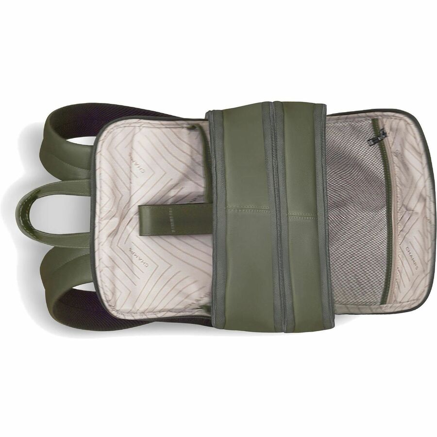 Alternate-Image1 Image for Champs Onyx Carrying Case (Backpack) for 11" to 15.6" Notebook - Khaki