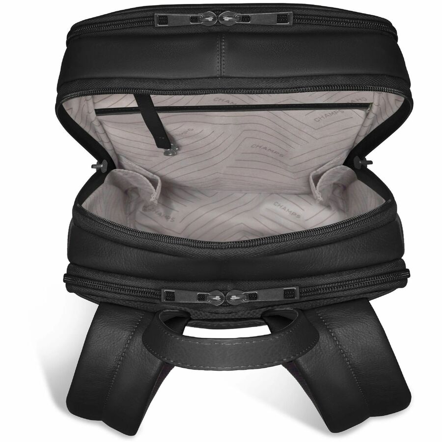 Alternate-Image1 Image for Champs Onyx Carrying Case (Backpack) for 11" to 15.6" Notebook - Black
