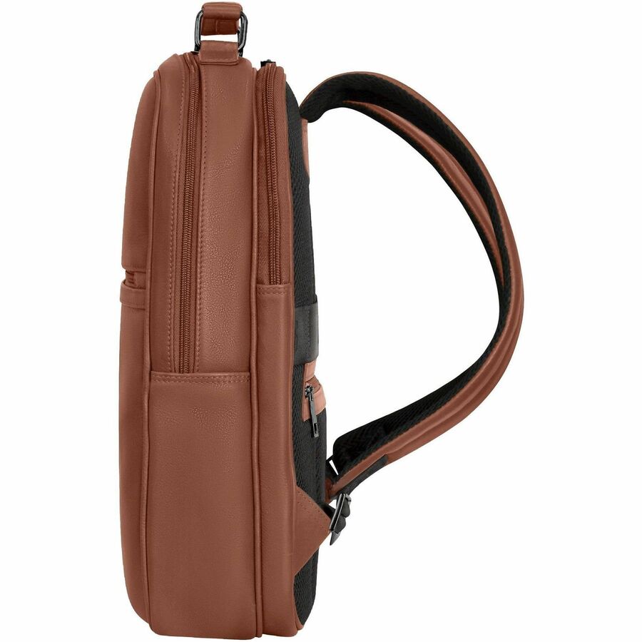 Left Image for Champs Onyx Carrying Case (Backpack) for 11" to 15.6" Notebook - Brown