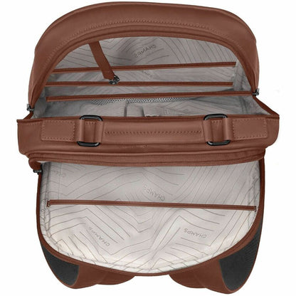 Alternate-Image5 Image for Champs Onyx Carrying Case (Backpack) for 11" to 15.6" Notebook - Brown