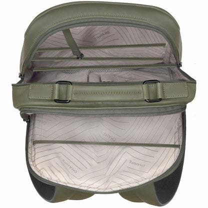 Alternate-Image2 Image for Champs Onyx Carrying Case (Backpack) for 11" to 15.6" Notebook - Khaki