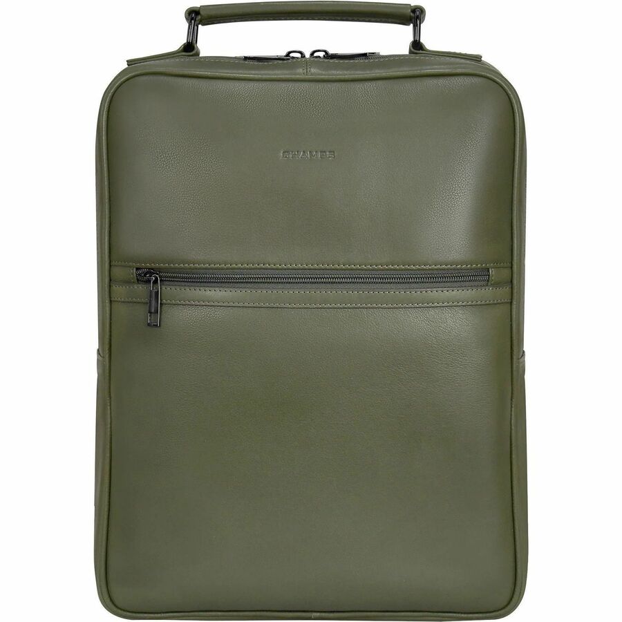 Front Image for Champs Onyx Carrying Case (Backpack) for 11" to 15.6" Notebook - Khaki