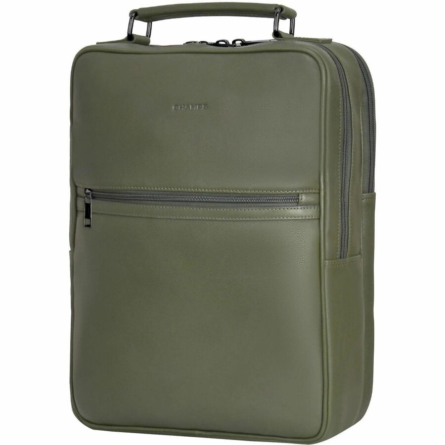 Alternate-Image1 Image for Champs Onyx Carrying Case (Backpack) for 11" to 15.6" Notebook - Khaki