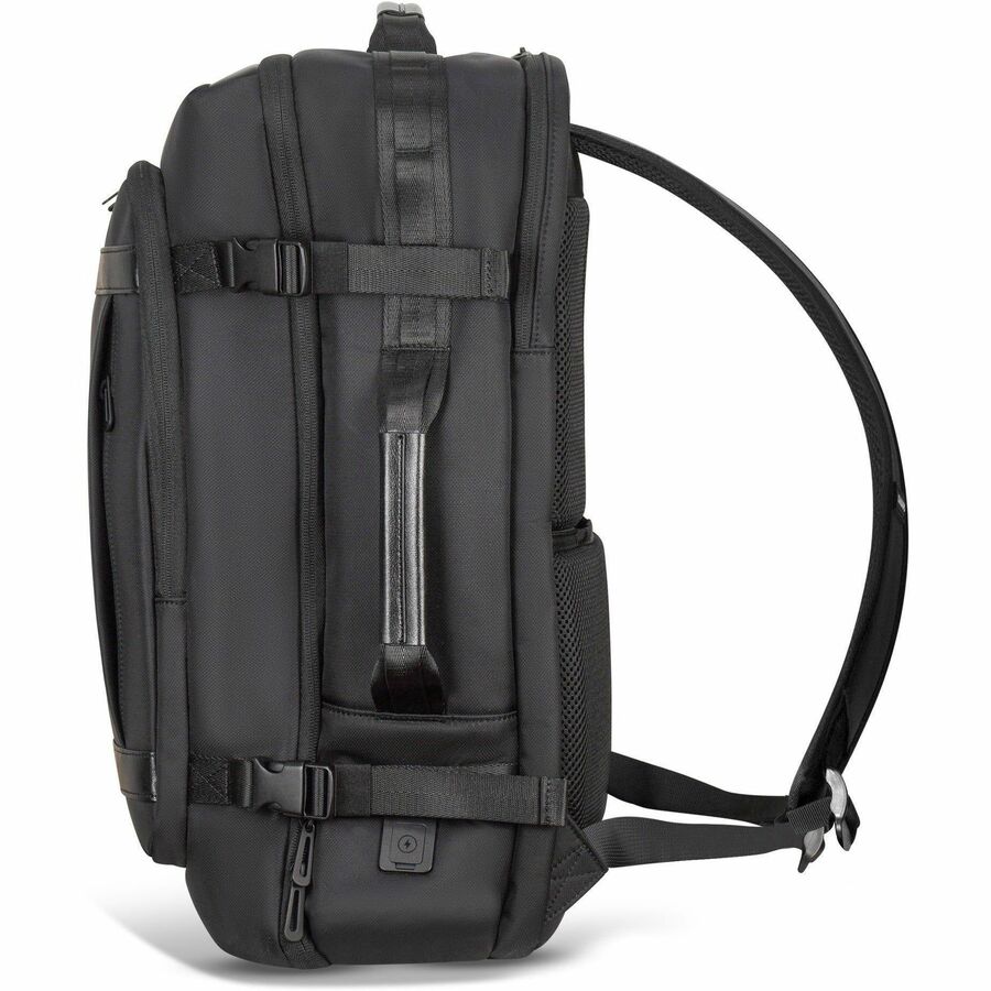 Left Image for Champs Onyx Carrying Case Rugged (Backpack) for 11" to 17" Travel - Black