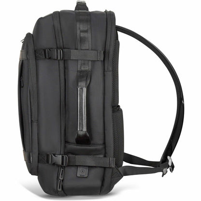 Left Image for Champs Onyx Carrying Case Rugged (Backpack) for 11" to 17" Travel - Black